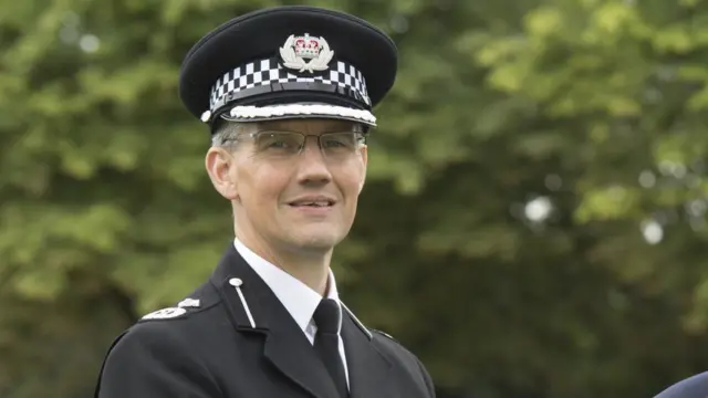 North Wales Police Chief Constable Carl Foulkes