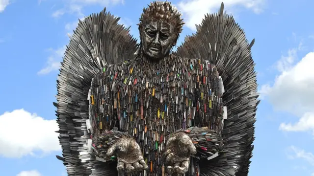 Knife Angel artwork