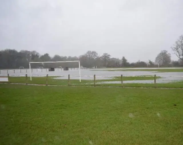 Damaged pitch
