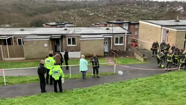 Flat fire in Heeley