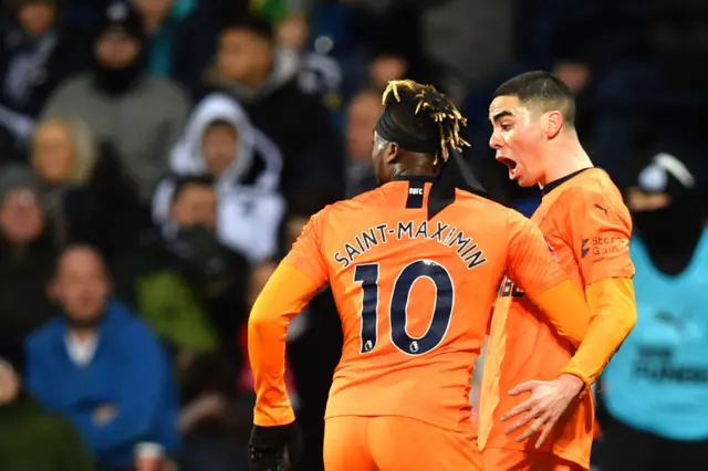 West Brom v Newcastle