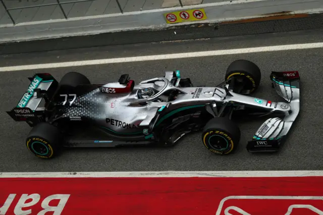 Mercedes F1 car