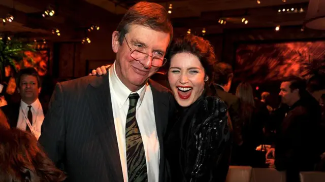 Mike Newell and Gemma Arterton