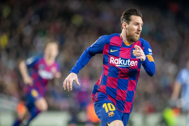 Lionel Messi has helped Barcelona win La Liga 10 times