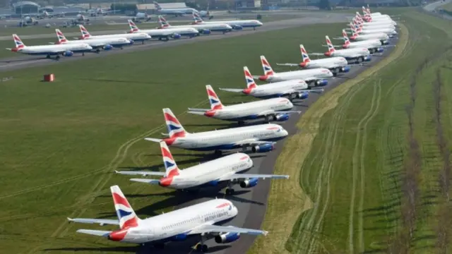 British Airways planes