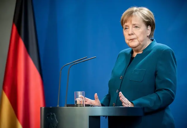 German Chancellor Angela Merkel