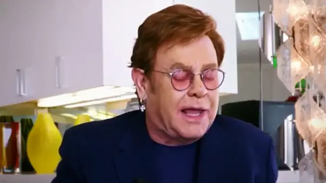 Elton John in the Living Room Concert for America