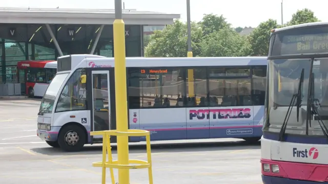 First Potteries buses