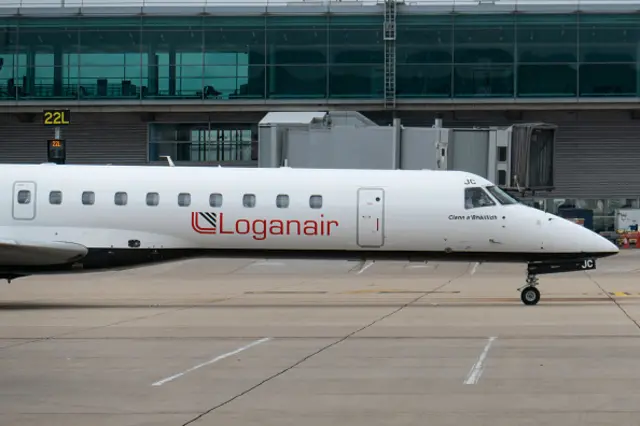 Loganair plane