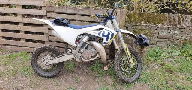 An off-road bike