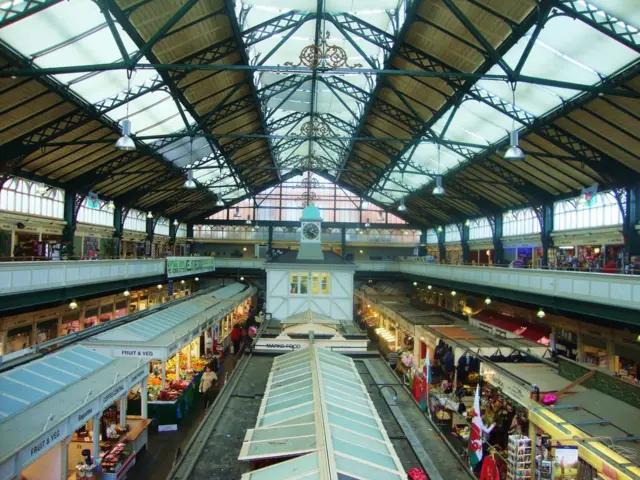 Traders at Swansea Market have begun delivery services