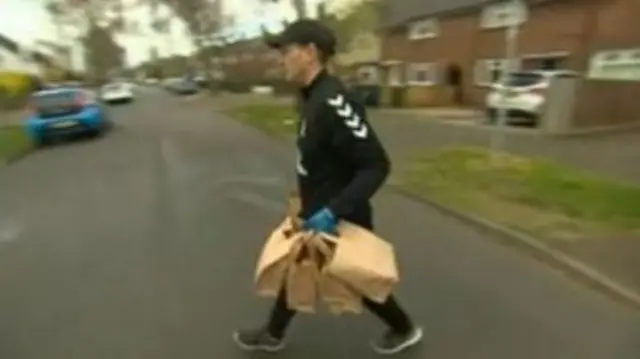 Deliveries from Cambridge United's kitchen