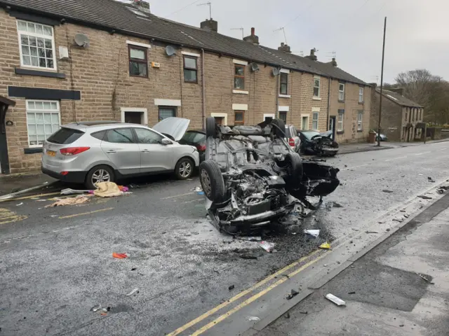 Glossop crash