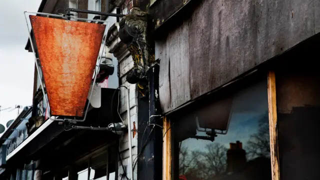 A kebab shop sign