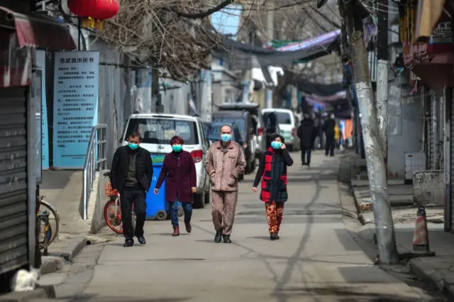 Wuhan street scene