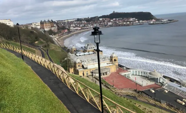 Scarborough cliffs