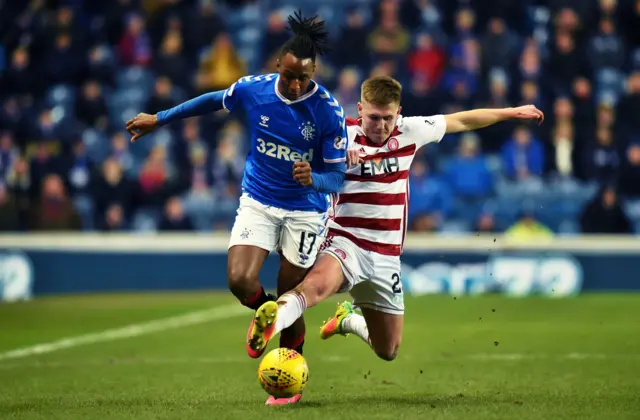 Joe Aribo and Aaron McGowan