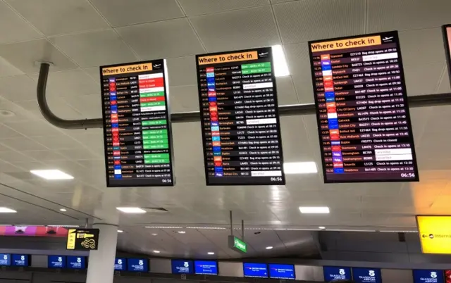 Check-in boards