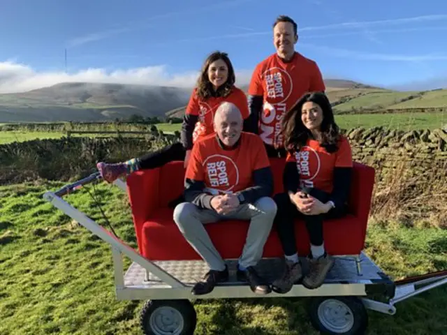 BBC Big Summit Sofa Challenge Team