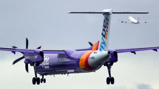 FlyBe plane