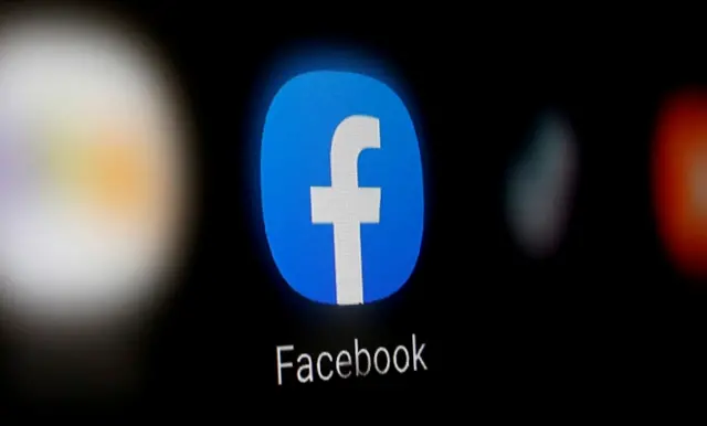 Facebook logo. File photo