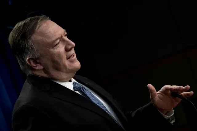 US Secretary of State Mike Pompeo. Photo: 5 March 2020