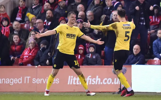 Millwall celebrate