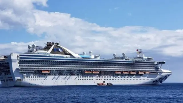 Grand Princess cruise ship