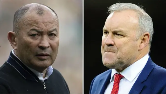 Eddie Jones and Wayne Pivac