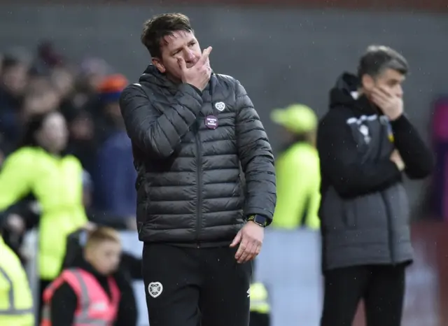 Hearts manager Daniel Stendel