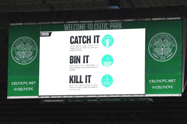 Celtic scoreboard