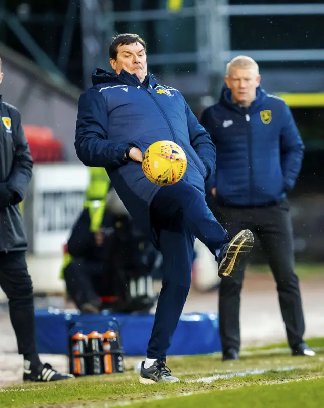 St Johnstone manager Tommy Wright