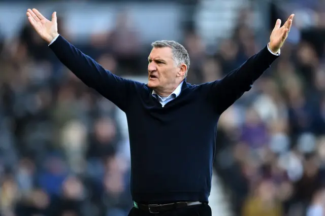 Blackburn boss Tony Mowbray