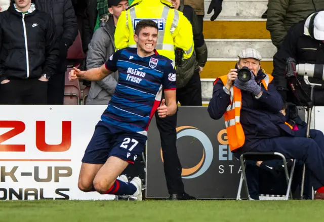 Ross County's Ross Stewart returns to the starting line-up for the home side