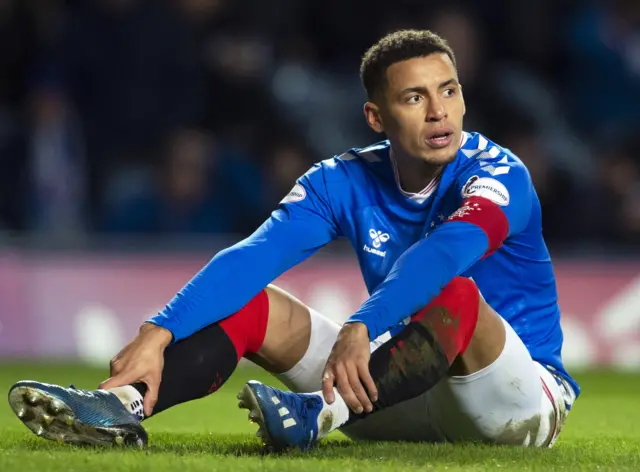 Rangers captain James Tavernier