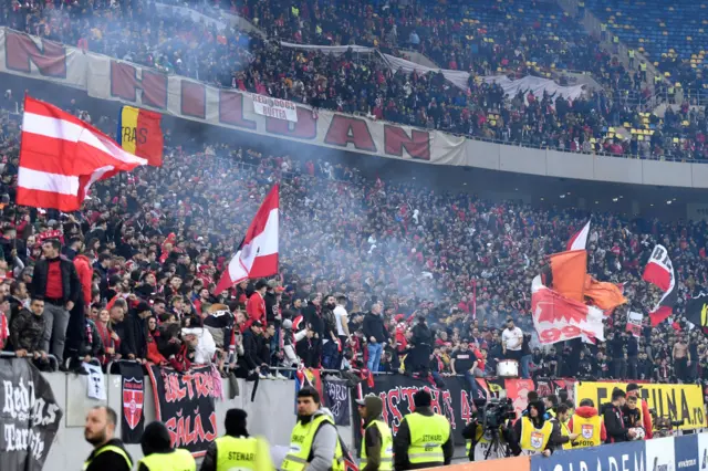 Arena Nationala, in Bucharest, Romania,