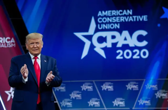 Trump speaks at CPAC 2020