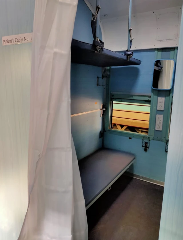 Railway coaches being converted to isolation wards in India