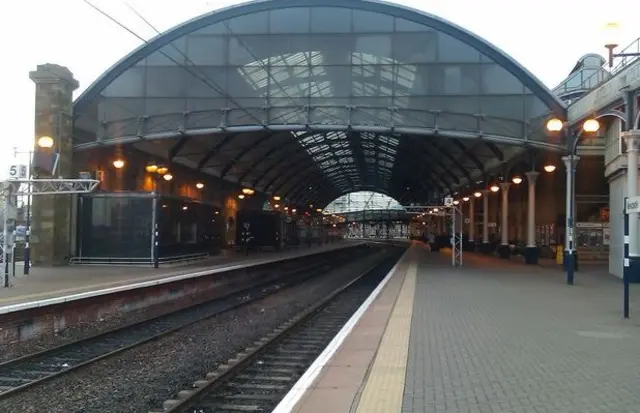 Newcastle railway Station