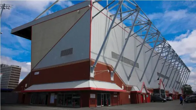 Crewe Alexandra's stadium