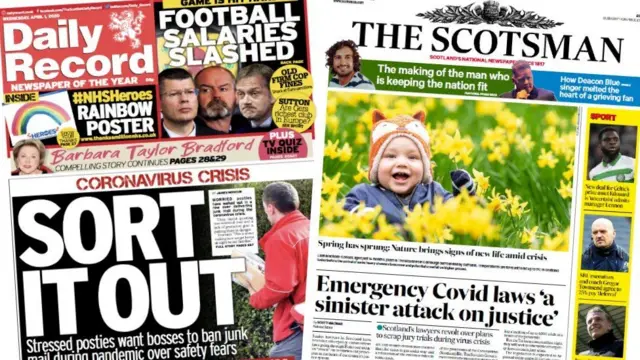 Front pages