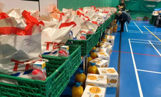 Food parcels