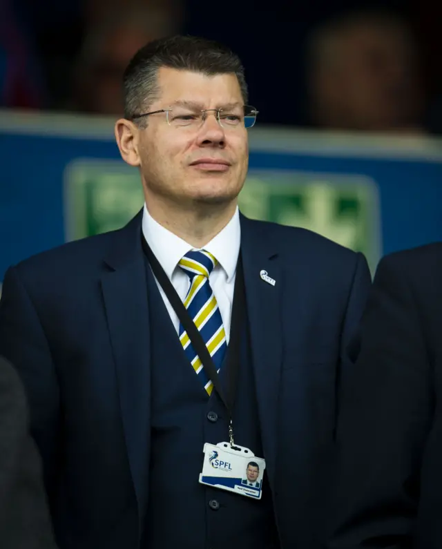 SPFL chief executive Neil Doncaster