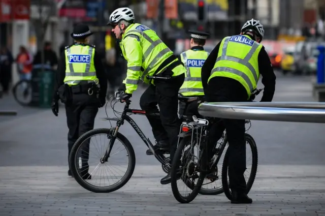 Police Scotland officers