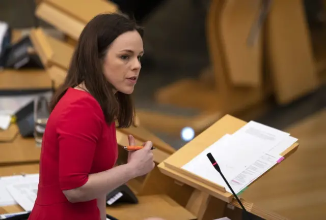 Scottish Finance Secretary Kate Forbes