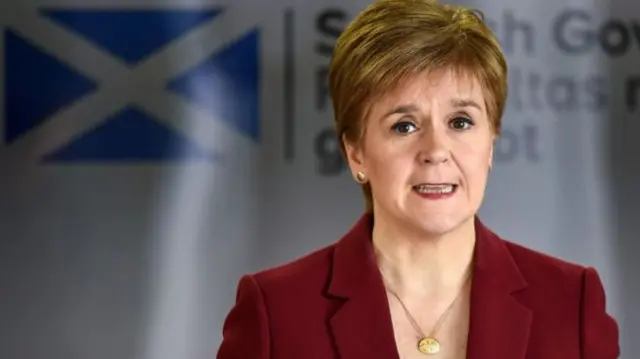 First Minister Nicola Sturgeon