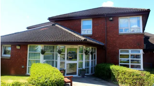 Almond Court care home in Drumchapel