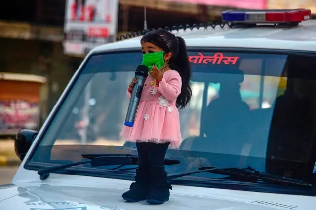 Jyoti Amge, the world's shortest woman