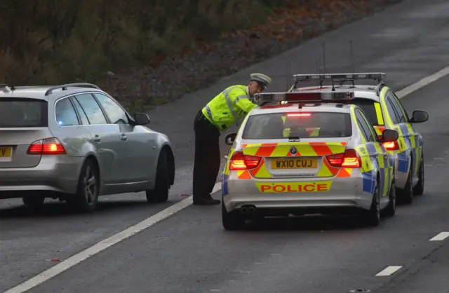 Police have reported more speeding on empty motorways and A roads