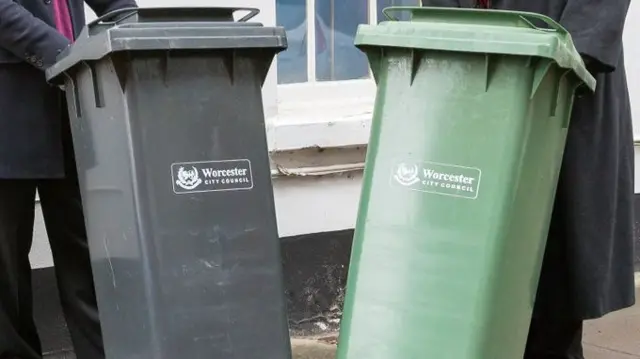 Bins in Worcester